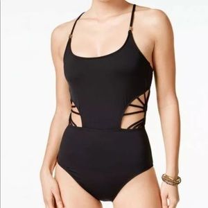 Bar III cutout one piece swimsuit